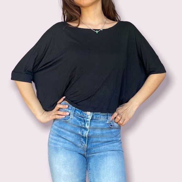 Garage Black Tunic Top - Picture 1 of 7